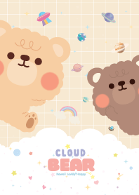 Bear Cute Cloud Lovely