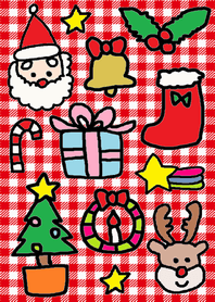 クリスマス（赤）
