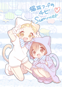 猫耳フードのチビSummer！