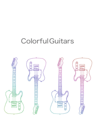 Colorful Guitars 4