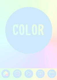 blue color rainbow A20