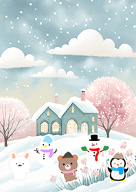 Kawaii scandinavian style(Winter-939)