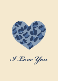 Blue Love Leopard
