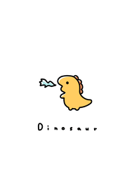 恐龍 :white