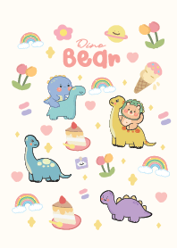 Bear & Dino Cute :D