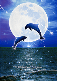 Bring good luck Full moon & Dolphins 5*