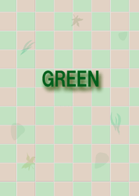 GREEN05 (leaves&2color tile)