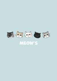 meowshead3 - light blue