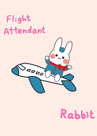 キャビンアテンダント うさぎ