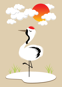 นกกระเรียนมงกุฎแดง