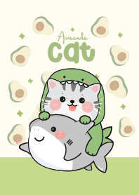 Cat & Shark Avocado