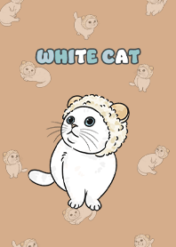 whitecat2 - burly wood