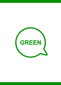 Simple White & Green No.4-2