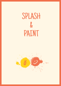 Splash & Paint - Red Yellow Theme 05