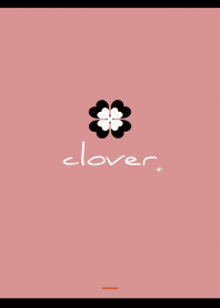 Red : Fashionable lucky clover