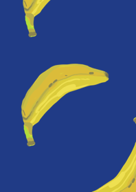 banana and blue
