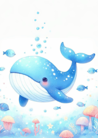 วาฬน้อย สดใส น่ารัก n.17