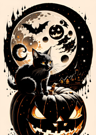 halloween cat 97fFF0