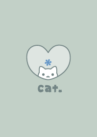 Cat Crystal - Dullness Green