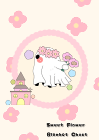 Sweet Flower Blanket Ghost