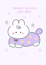 Sweet bunny garden :) (purple)