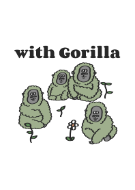 ごりらの日常 with Gorilla (pink ver.)