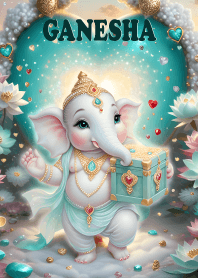 Ganesha, rich in money gold