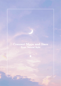 Crescent Moon and Stars #19