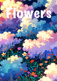 ดอกไม้ในก้อนเมฆ