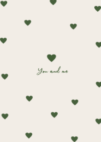 pattern heart =classicgreen=