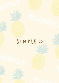 スマイル パイナップル オレンジ2