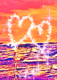 lucky sunset double Heart Sea