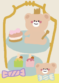 Dessert bear