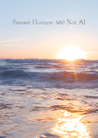 Sunset Horizon 489 Not AI