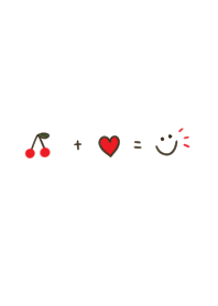 Cherry + heart