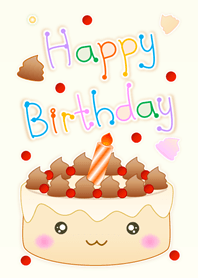 HBD Vanilla Cake (Yellow V.3)