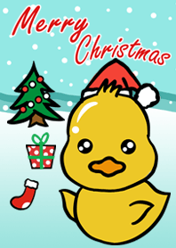 Christmas Cute Duck