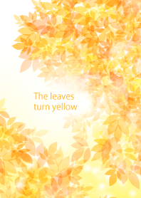The leaves turn yellow