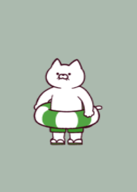 swim ring cat.(dusty colors05)
