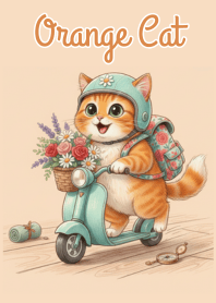Orange Cat Flower Delivery