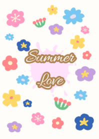 Summer flower love