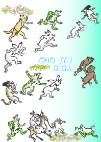 Happy happy,"Choujyugiga".