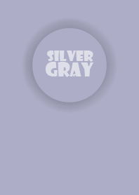 Love Silver Grey Button V.2