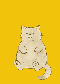 yellow 猫は癒してくれる09