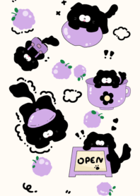 Little fat cat having fun1