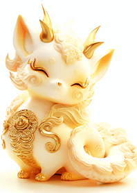 Fortune-bringing golden Pi Xiu. JP