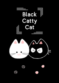 Black catty cat