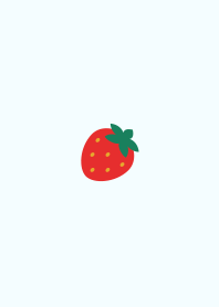 Simple strawberry/light blue