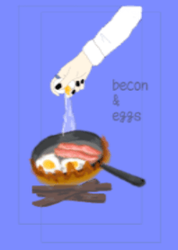 Becon and eggs