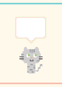 Pixel Art animal _cat 7